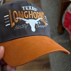 Hollister Gray and Orange Texas Longhorns Hat
